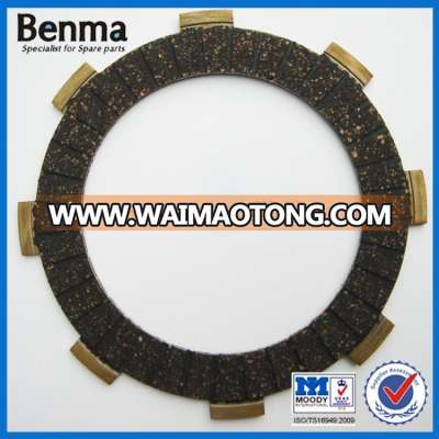 Rubber material CB200 motorcycle clutch plate on sale