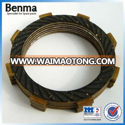 High Friction Coeffcient Clutch Friction Disc Boxer ,Clutch Disc For Motorcycle Bajaj Boxer