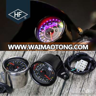 2018 Newest Style LED Motorcycle/Scooter Speedometer with Indicator fuel Gas Funcation aftermarket Speedometer