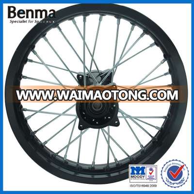 Top quality dirt bike 17 inch spoke wheel promotion sale